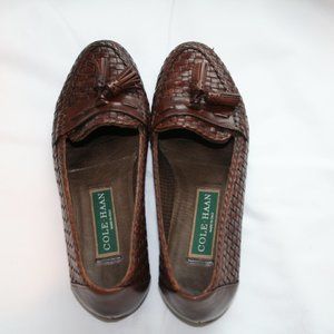 Cole Haan Vintage Brown Leather Loafers